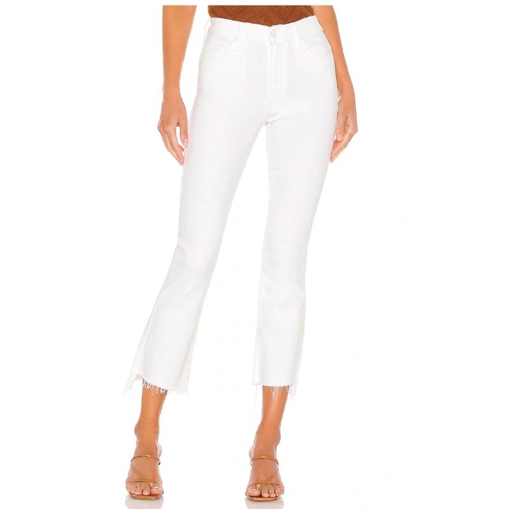 Mother Insider Crop Step Fray Jeans / Fairest of Them All - 26